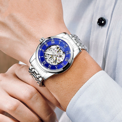 Reloj Mecánico Automático Minimalista Impermeable Luminoso para Hombre - Image 14