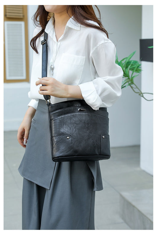 Bolso Bandolera Retro Multicapa PU - Diseño Minimalista de Alto Nivel - Image 31