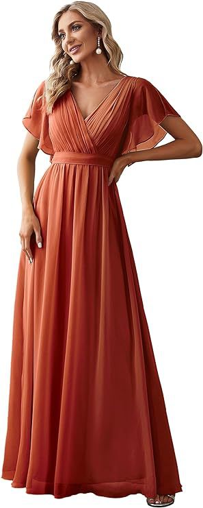 Vestido de Noche Mesh Unicolor Elegante - Image 11