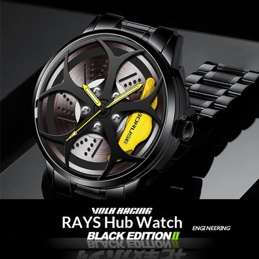 Reloj de Acero Inoxidable para Hombre con Esfera Luminosa