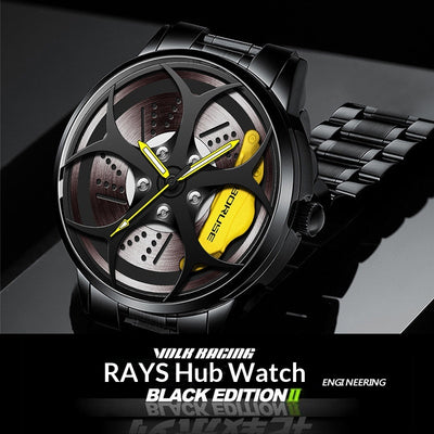 Reloj de Acero Inoxidable para Hombre con Esfera Luminosa