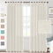 Cortina de Lino Transparente para Ventanas - Malla Moderna
