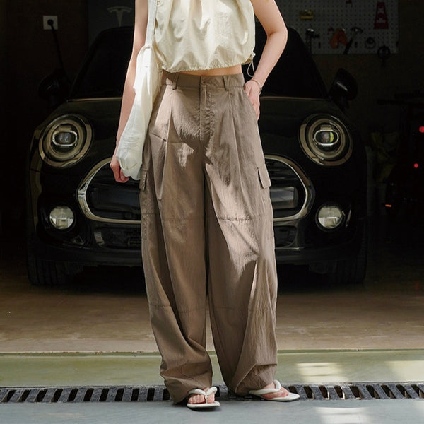 Overol Ancho de Moda Callejera Japonesa