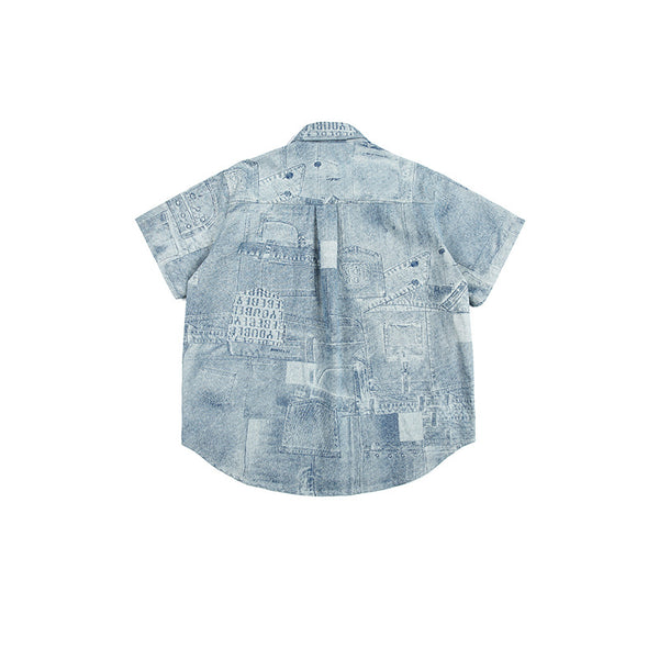 Camisa Tipo Polo Manga Corta Unisex