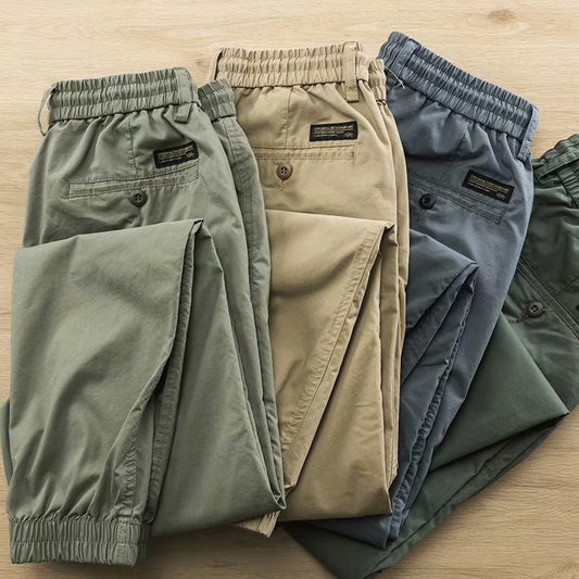 Pantalones Cropped Holgados Trendy Talla Grande