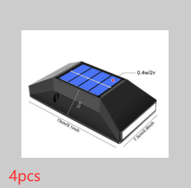 Luz Solar LED para Escaleras - Iluminación Inteligente de 6 Leds - Image 7