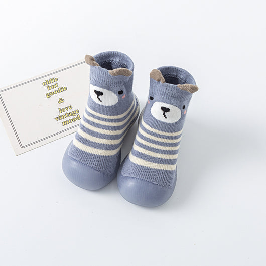 Calcetines Zapato Antideslizante de Tubo Medio para Bebés y Niños Pequeños - Image 6