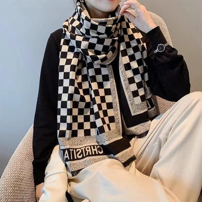Pashmina Gruesa Térmica Multiusos - Abrigo Cálido y Elegante - Image 8