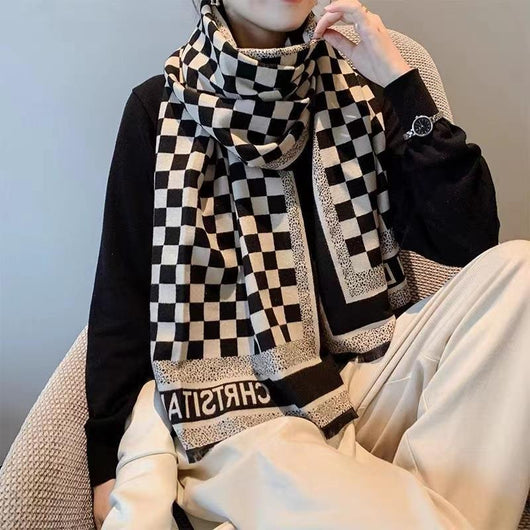 Pashmina Gruesa Térmica Multiusos - Abrigo Cálido y Elegante - Image 8