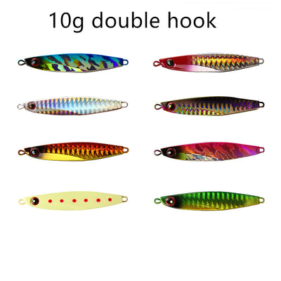 Señuelo de Pesca con Lentejuelas Colores Primarios - Placa de Hierro Pequeña - Image 14
