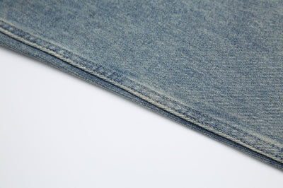 Pantalones Cargo Denim Vintage Lavado Retro Unisex - Image 24