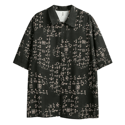 Camisa Estampada Corta con Diseño Personalizado para Hombre - Image 14