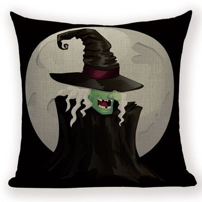 Funda de Cojín Halloween Explosivo con Diseño Impactante - Image 8
