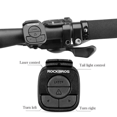 Luz Trasera LED Inteligente con Control Remoto para Bicicleta - Image 13