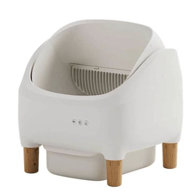Arenero Automático Inteligente Semi-cerrado para Gatos - Image 6