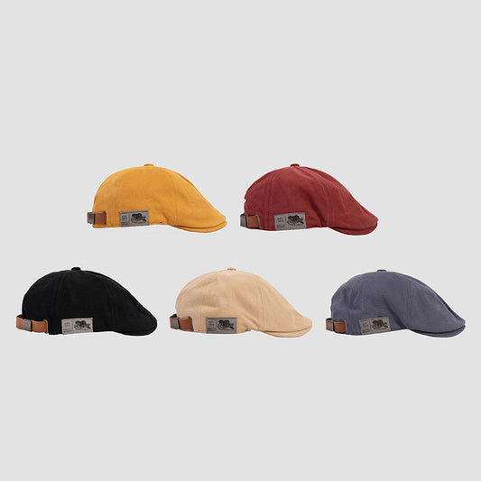 Boina Retro Japonesa para Hombre - Estilo Versátil y Resistente