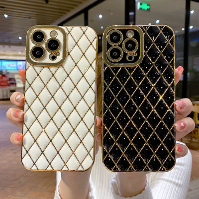Funda Protectora de Celular con Diamante 6D Electrochapado - Image 2