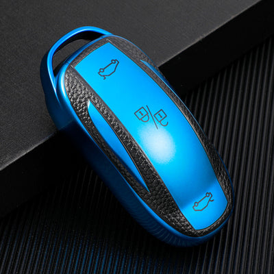 Estuche Premium para Llaves con Patrón de Cuero - Image 9