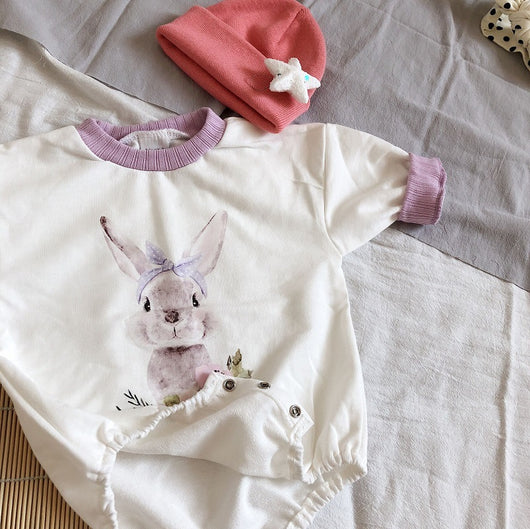 Enterizo Infantil Conejo Adorable con Leggings - Image 15