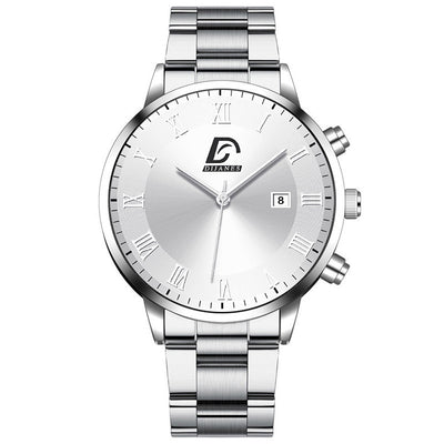 Reloj de Acero Inoxidable para Hombre - Elegancia Casual y Profesional - Image 4