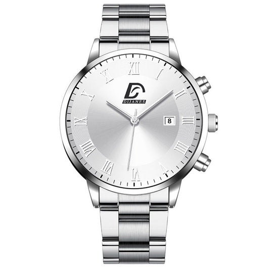 Reloj de Acero Inoxidable para Hombre - Elegancia Casual y Profesional - Image 4