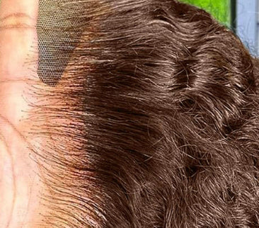 Peluca Frontal de Encaje Onda Profunda 180 Densidad Marrón Chocolate - Image 11