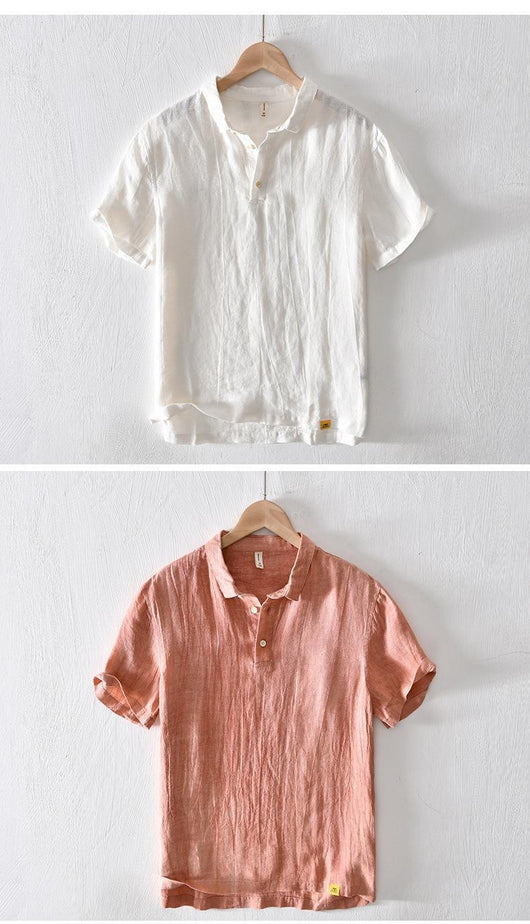 Camiseta Casual Hombre Tejido Ligero Transpirable - Image 11