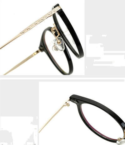 Gafas Retro Redondas Unisex TR90 - Montura Clásica Espejo Plano - Image 7