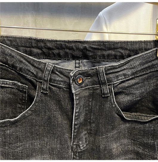 Pantalones Slim Fit Coreanos Retro - Estilo Casual Trendy - Image 3