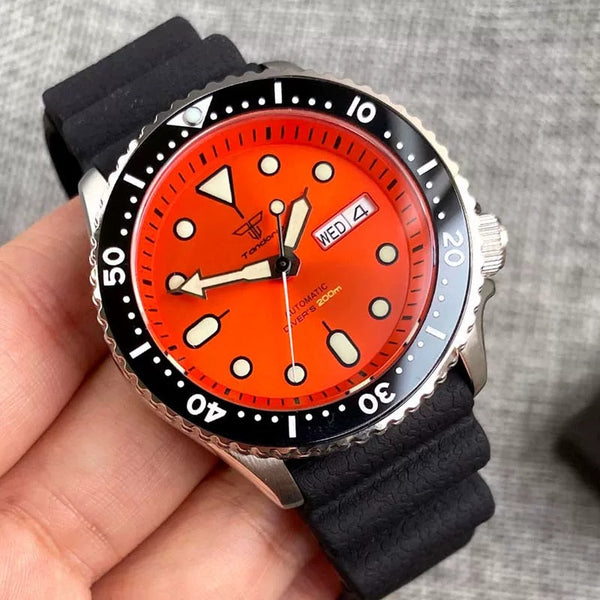 Reloj Mecánico Empresarial Impermeable para Hombre con Calendario Semanal