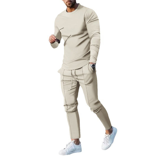 Conjunto Casual Hombre: Sudadera Slim Fit + Pantalón Jogger con Bolsillos - Image 13