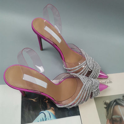 Zapatos Brillantes con Cristales Rhinestone - Estilo Europeo - Image 4