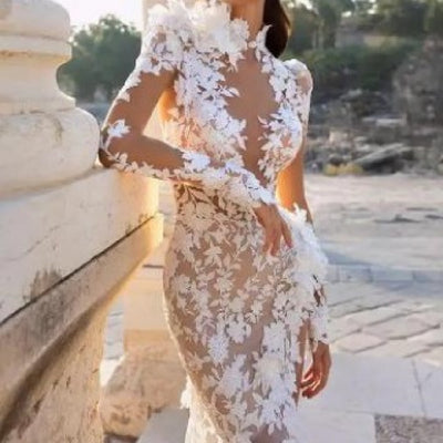 Vestido Ajustado Europeo Americano de Moda