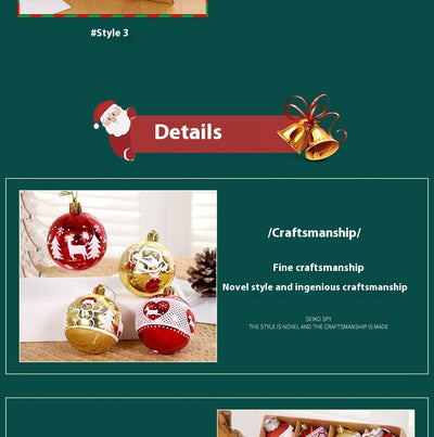 Bola de Navidad Decorativa - Adorno Festivo Premium para Árbol - Image 12
