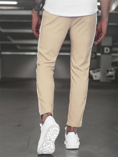 Pantalones Slim Ajustados con Rayas Horizontales para Hombre - Image 22