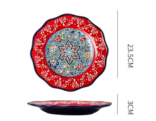 Vajilla Cerámica Bohemia con Diseño Artesanal - Image 28