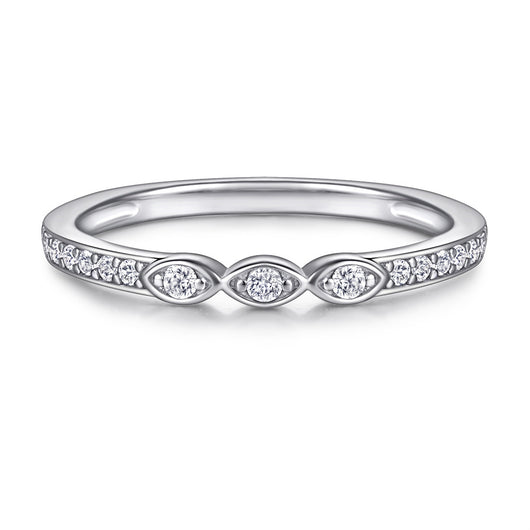 Anillo de Plata Esterlina 925 para Mujer - Diseño Europeo Apilable - Image 9