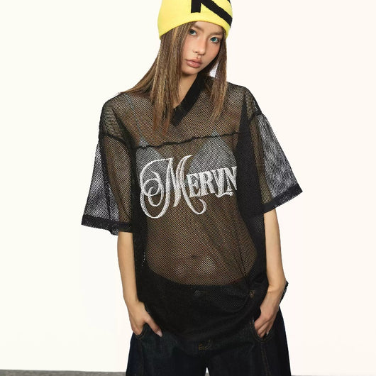 Blusa Suelta de Diseño Hueco - Estilo Casual Relajado - Image 2