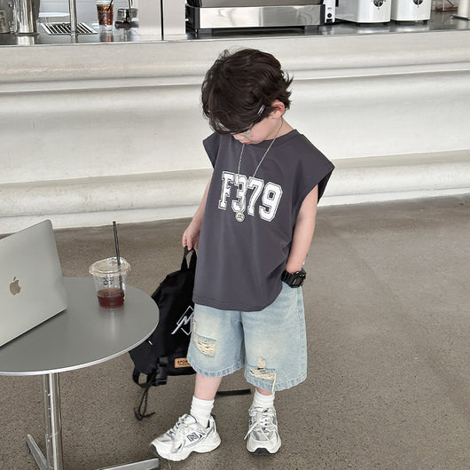 Chaleco Fresco sin Mangas para Niños - Diseño Trendy de Verano - Image 3