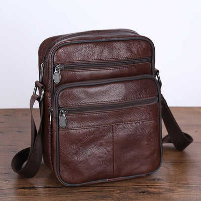 Bolsa de Cuero para Hombre Crossbody Casual y Elegante - Image 2