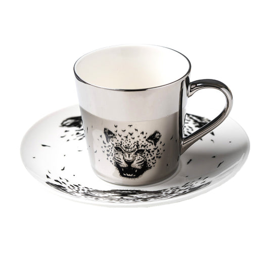 Taza Cerámica Retro con Espejo - Taza de Agua para Té de la Tarde - Image 15