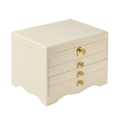 Organizador de Joyas Multicapa en Madera para Escritorio - Image 6