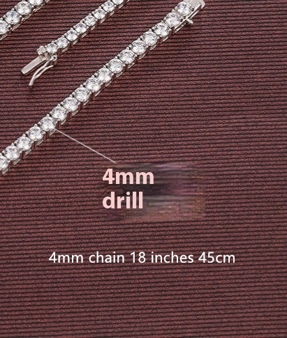 Cadena de Plata Esterlina con Garra Cuádruple Estilo Hip Hop para Hombre - Image 17