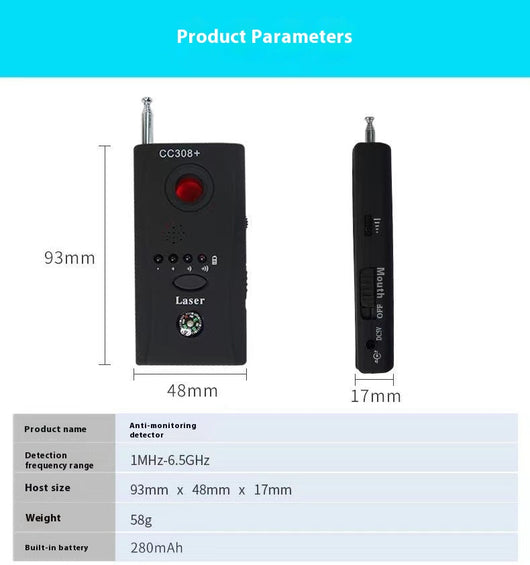 Detector de Señales y Cámaras Ocultas - Protección Contra Vigilancia - Image 16