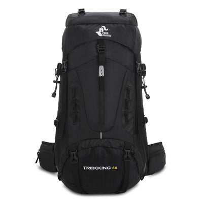 Mochila de Senderismo 60L con Cobertor de Lluvia - Ideal para Montañismo y Camping - Image 12