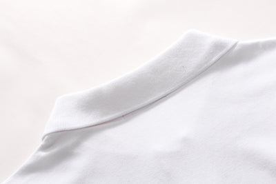 Blusa Ejecutiva de Algodón Elástico con Cuello Solapa y Bordado - Image 31