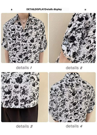 Playera Suelta Oversize de Manga Corta para Hombre - Estilo Casual Versátil - Image 18