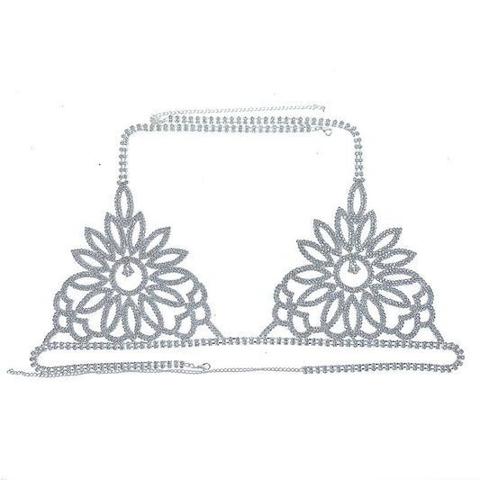 Conjunto Body Chain con Strass y Garras - Lencería Sensual