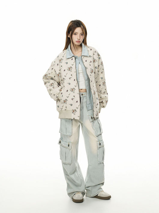 Chamarra Universitaria Unisex con Estampado 3D y Cuello Solapa - Estilo Casual Otoño - Image 17