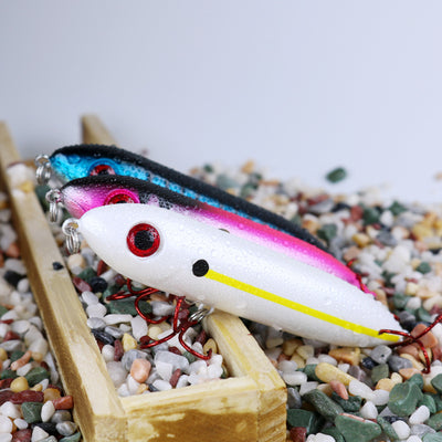 Señuelos Flotantes Realistas con Ojos de Pez para Pesca de Altura
